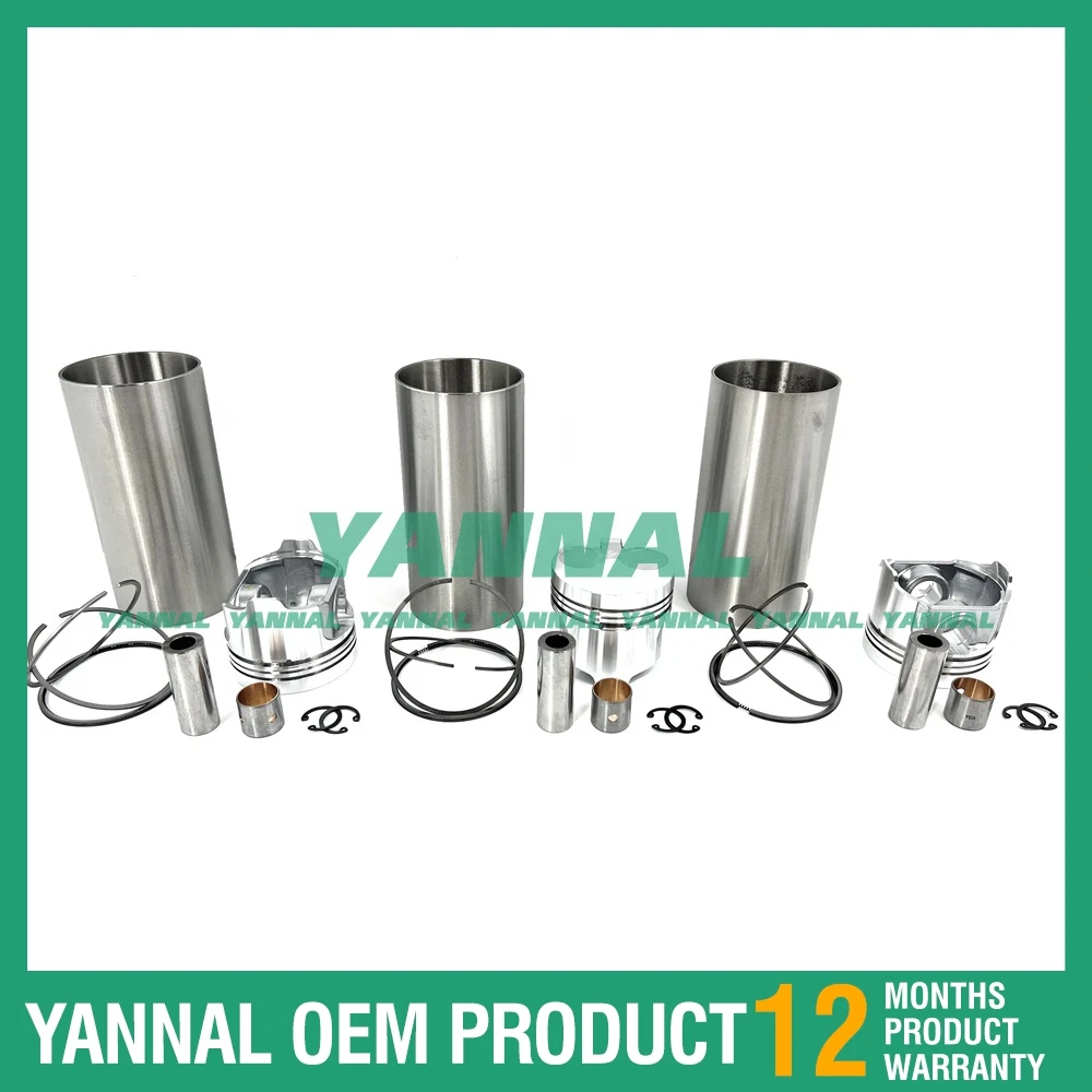 Комплект гильз цилиндра 403C-11 для деталей двигателя экскаватора Perkins