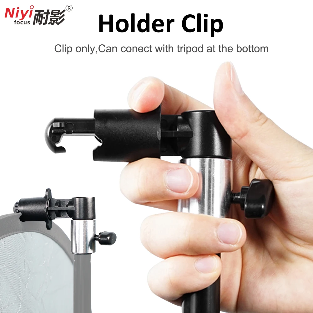 Reflector Clip Holder Clip Clamp Photography Studio Background Clipper Tripod Light Flash Reflector Softbox for Light Stand