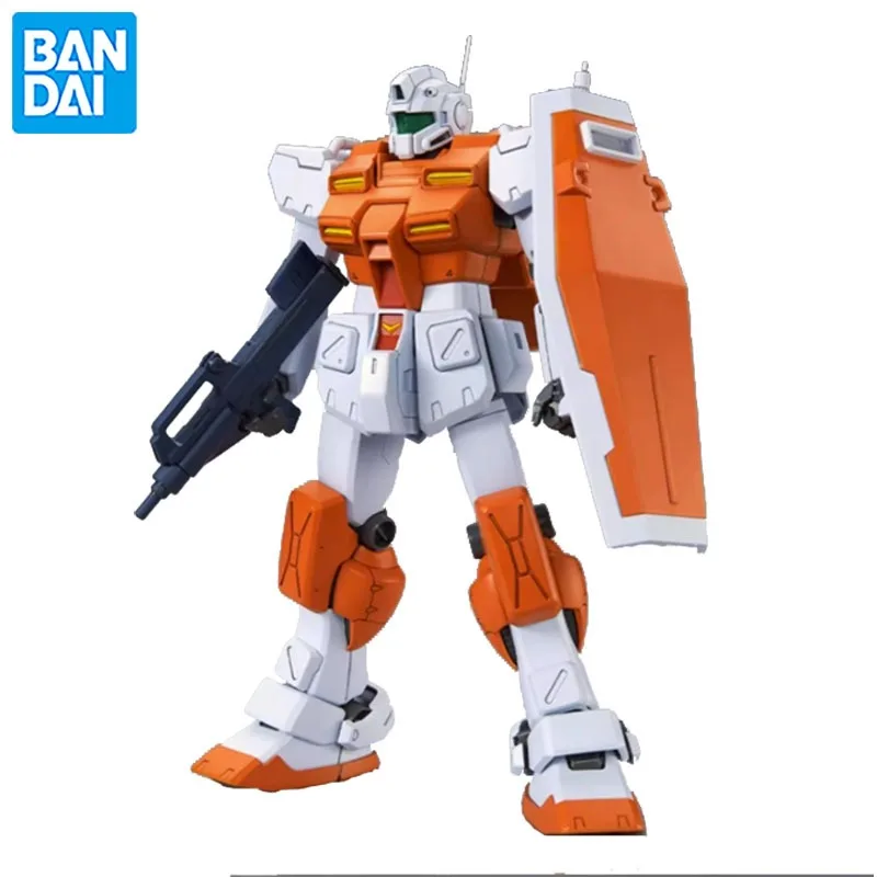 

In Stock Bandai MG 1/100 Gundam Powered GM Original Anime Figure Model Doll Action Figures Collection Toys Christmas Gifts PVC