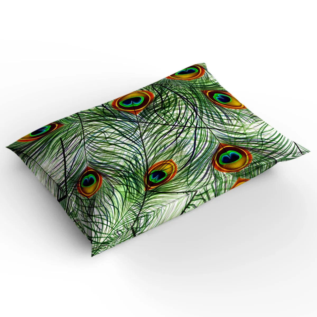 Комплект постельного белья с перьями и павлином | Дом сад