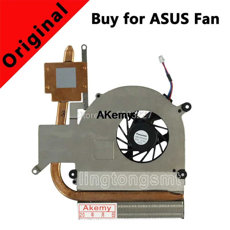 

Новый оригинальный радиатор охлаждения процессора и вентилятор для Asus K70IC K61IC X66IC K70IO K51IO K70AB K70AF K70AD K51AB K51AF K51AD K70AE