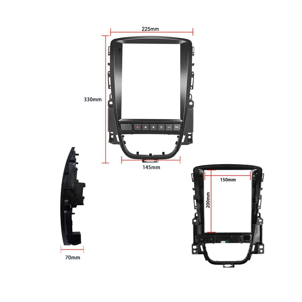 

Автомагнитола 2 Din Android для Opel Astra Buick Excelle GT 2006-2014, мультимедийный плеер, навигация GPS, Carplay, автостерео