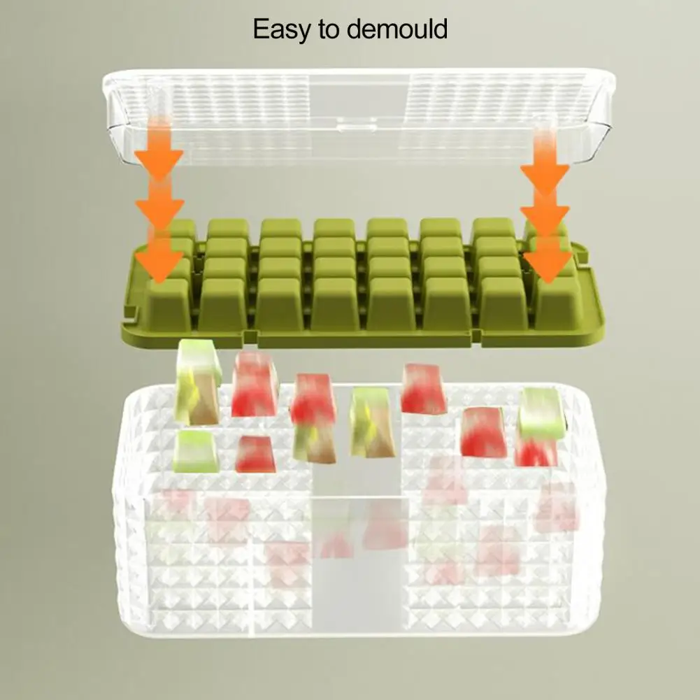 

Convenient BPA-free Food Grade 32 Grids Ice Cube Moulds Ice Making Moulds Bar Accessories Ice Mold Ice Cube Maker
