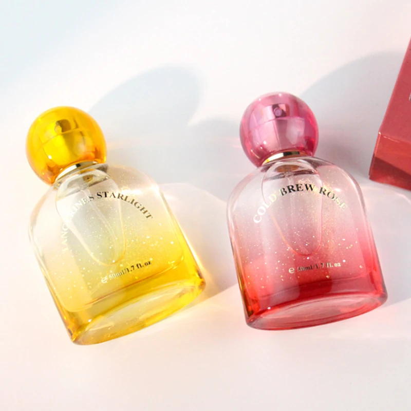 Фото Парфюмерная вода Brand Floral Eau De Toilette 50 мл с ароматом розы, лимона и кедра, в золотом флаконе, для свиданий и вечеринок, свежий стойкий парфюм, подарок №5