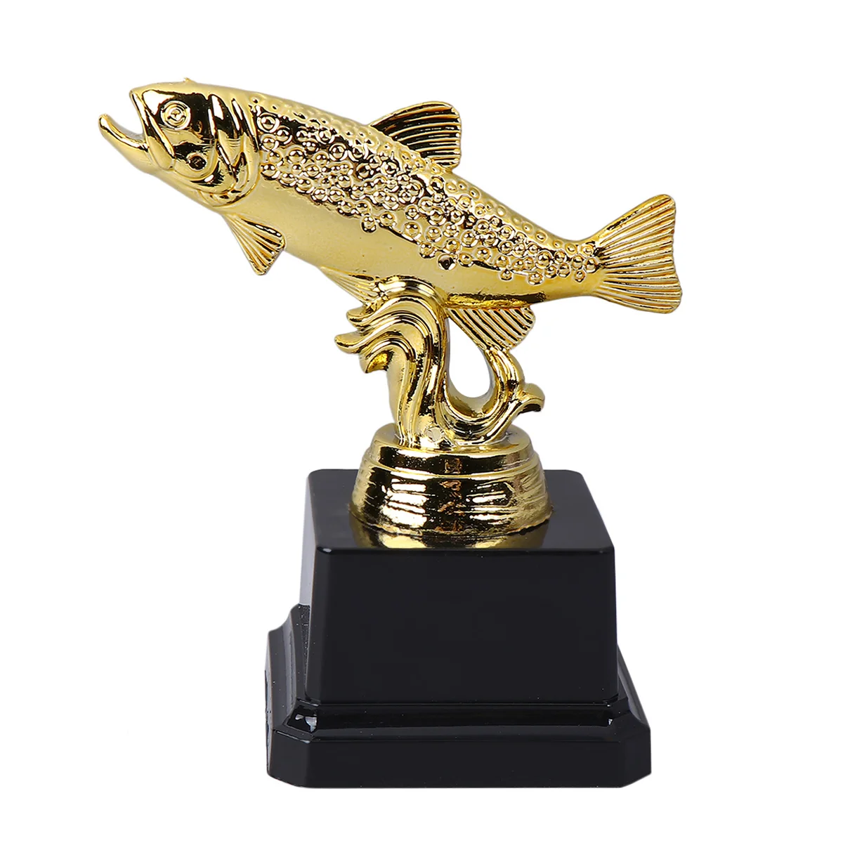 

Trophy Award Cup Kids Fish Trophies Party Fishing Prize Goldstatue Winning Achievement Ceremony Footballcreative Favor Medals