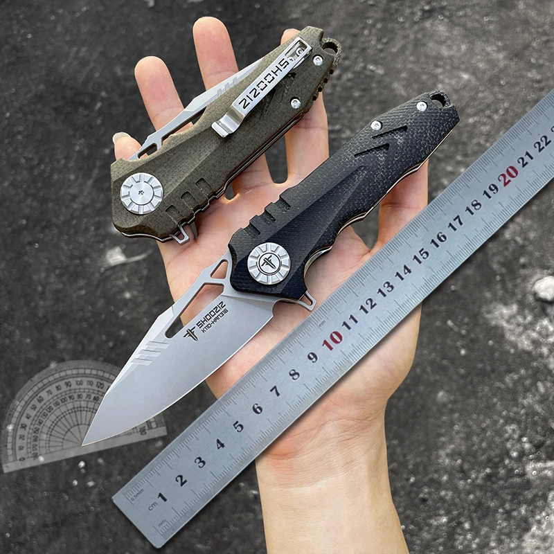 Складные ножи HAN316 SHOOZIZ K110 со стальным откидным механизмом рукоятка для кемпинга