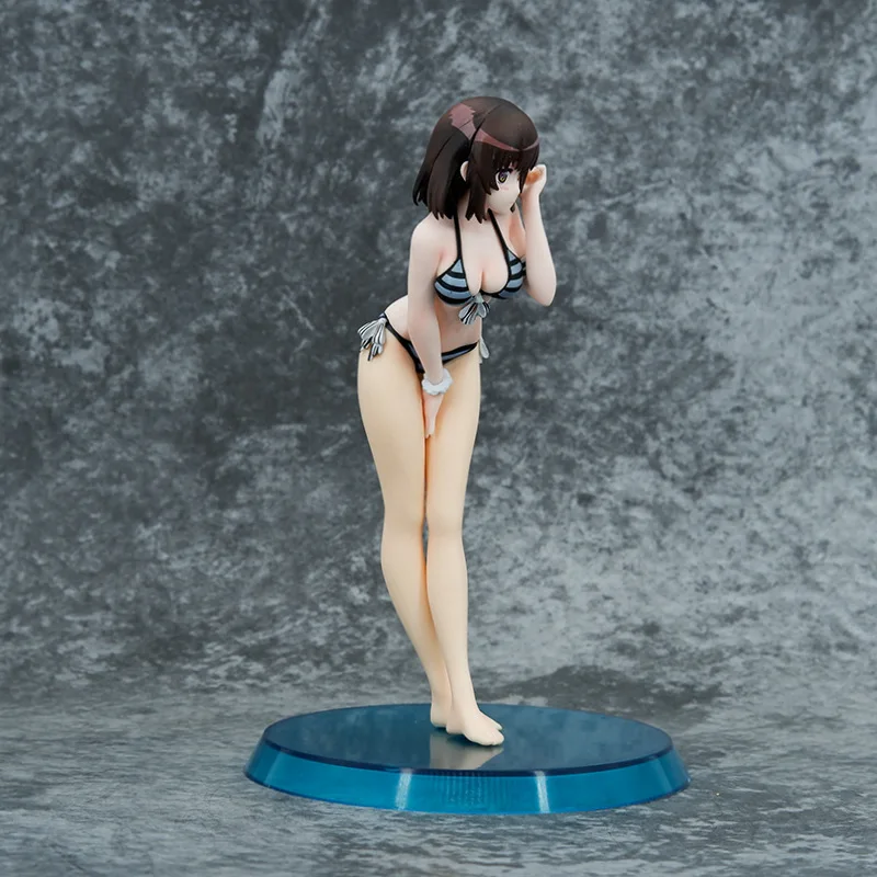 

Kawaii Manga How To Raise Her Dull Anime Action Figure PVC Toys 18cm Cute Bikini Megumi Kato Sexy Dolls Room Decor Gift for Boys
