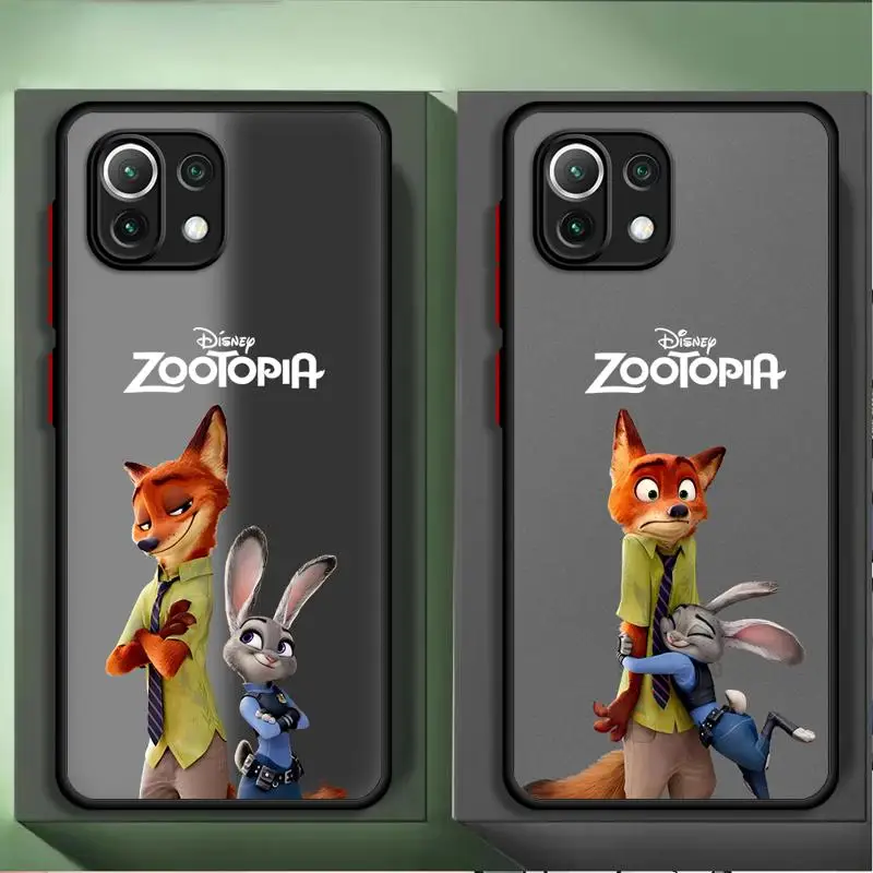 Чехлы для телефонов Xiaomi Mi Poco X4 Pro 14 M5 11 C40 11T чехол X3 NFC 13 12 Роскошный Disney Zootopia Rabbit Fox