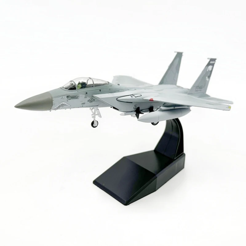 Литой под давлением 1/100 F-15C F15 F15C USAF Eagle Shark военный истребитель имитация сплава