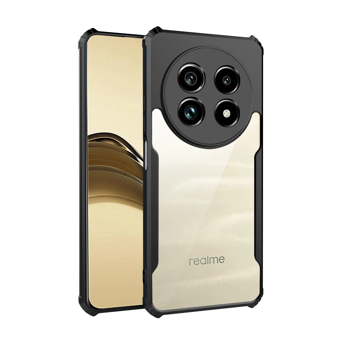 Для Realme 13 Pro Plus Extreme 12 12X Lite 11 11X оформление 4G защита от падения прозрачная № 38