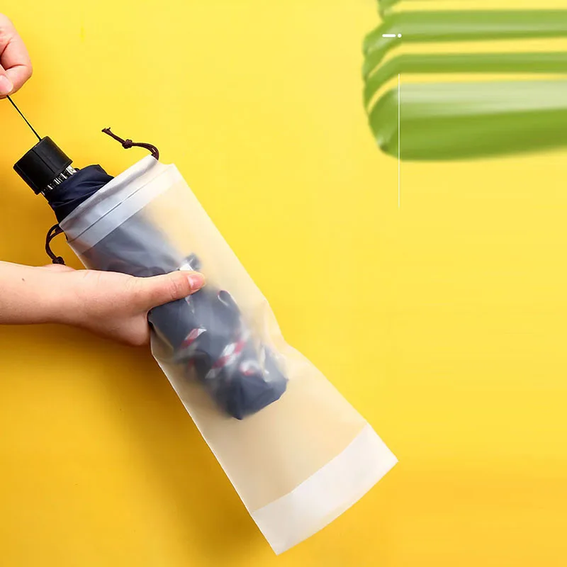 

Пластиковый пакет матовая полупрозрачная фотовспышка многоразовый портативный зонт на шнурке чехол для хранения фотографий