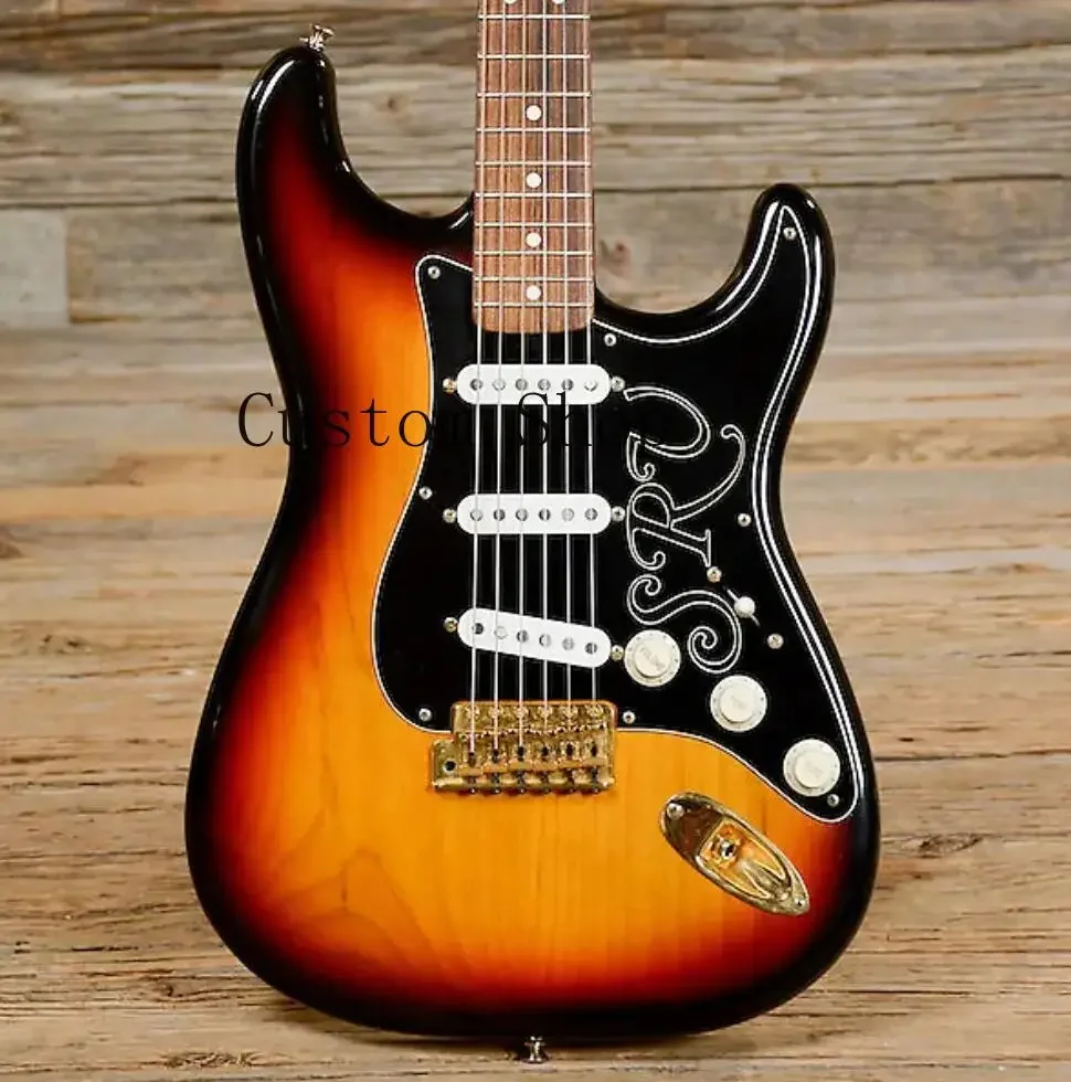 

Hot Killer Minty Stevie Ray Vaughn Ocaster SRV 2008 Sunburst Electric Guitar Alder Body, Gold Gotoh Vintage Tuning Machines