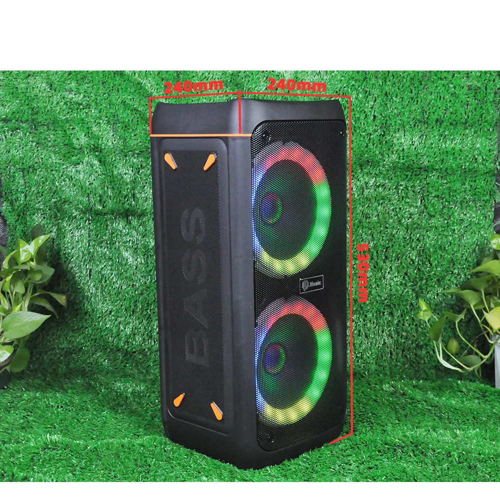 Powerful Bluetooth Speaker Portable Sound box Large Subwoofer Wireless Stereo Music Karaoke Column Support FM SD USB with Mic images - 6