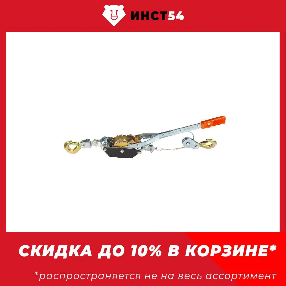 Лебедка рычажная 2 т храповых колеса Sturm! 1091-08-2001 |