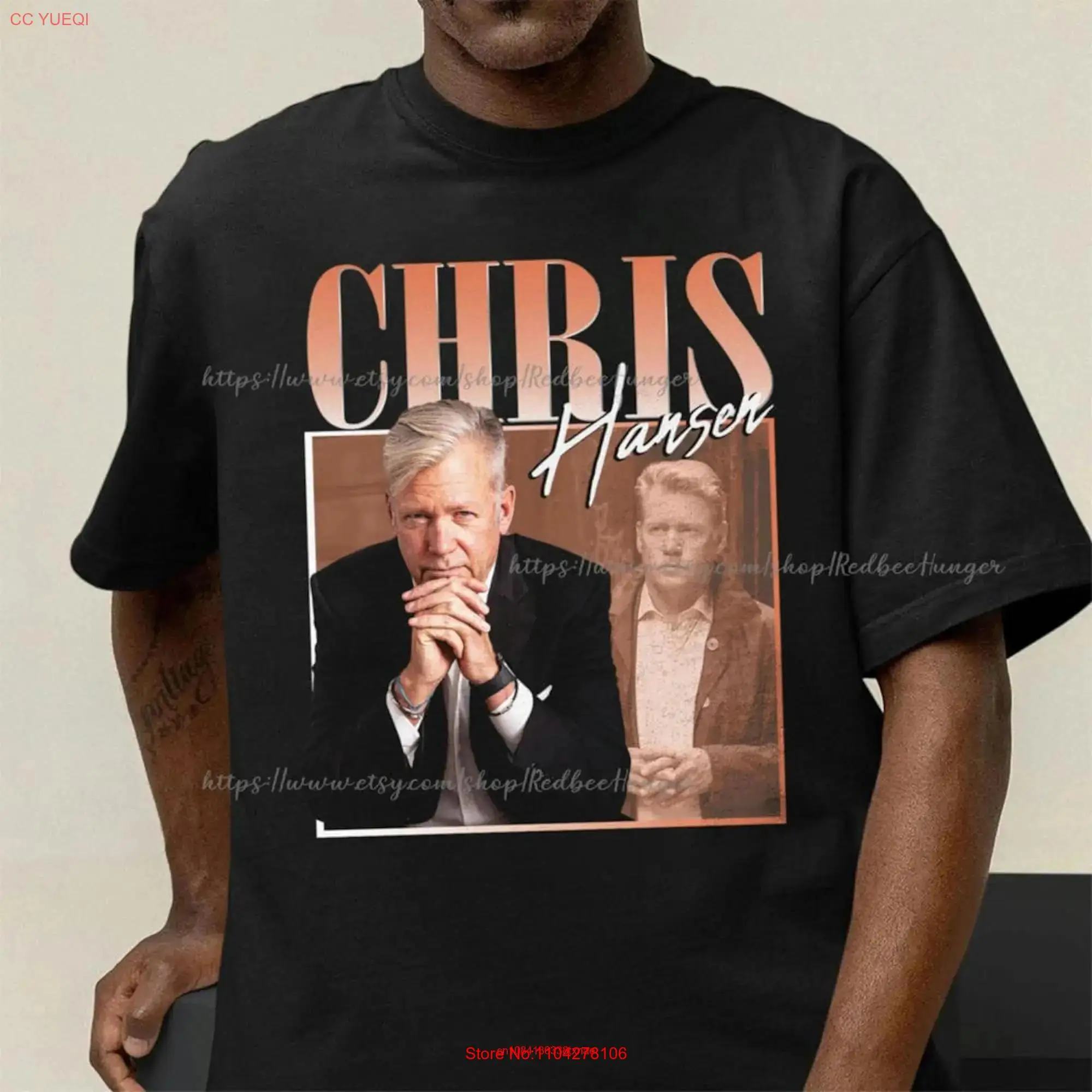 Винтажная футболка 90-х Chris Hansen The Original Movie 90s Bootleg SweaT с длинными или короткими