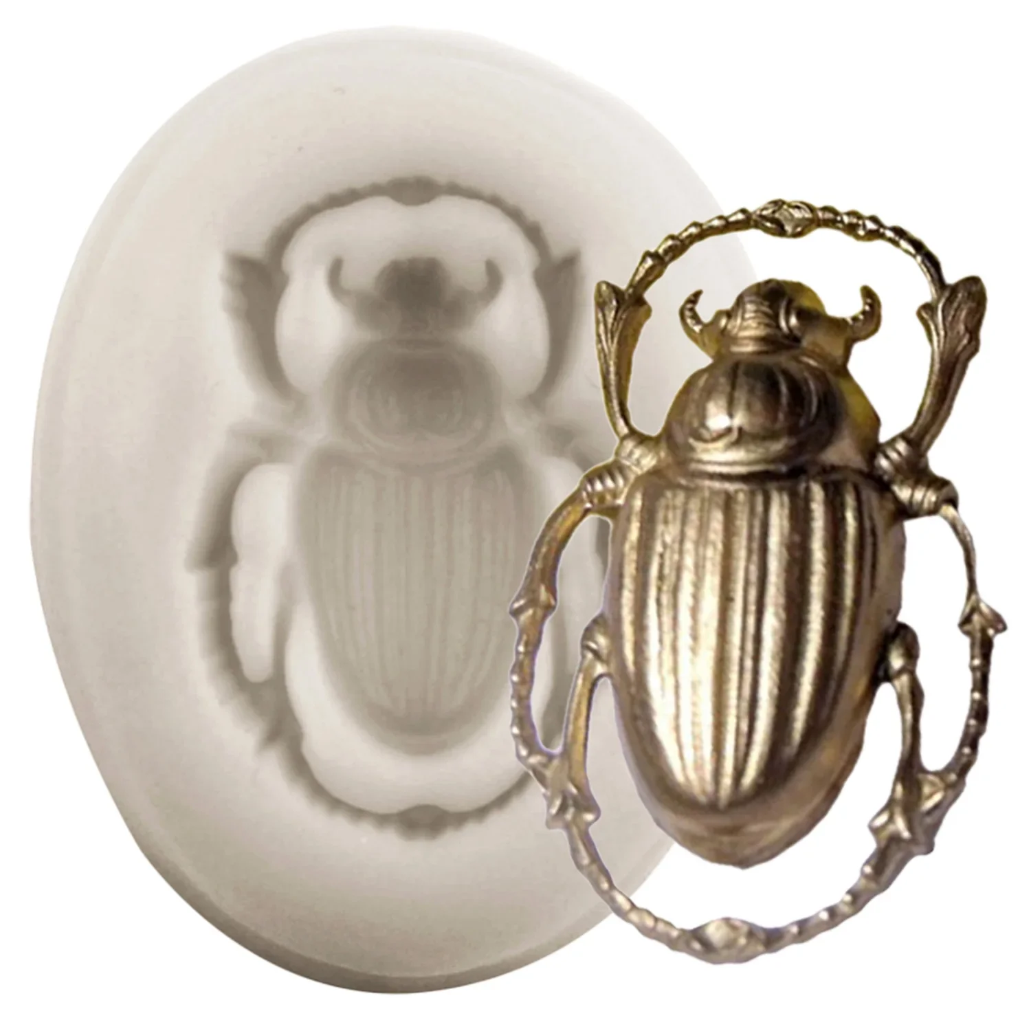 

Силиконовая форма для кексов "Жук"