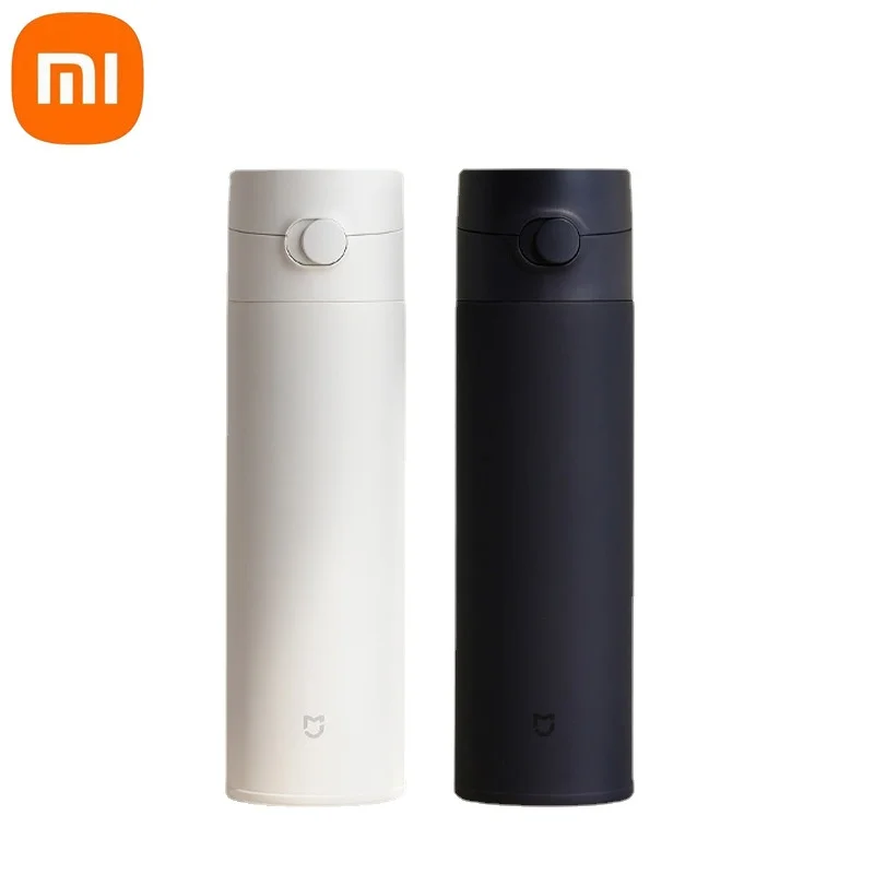 

Xiaomi Mijia Thermos Cup 2 Stainless Steel Vacuum 480ml Capacity Travel Portable Water Cups Insulation Lock Cold Elastic Switch