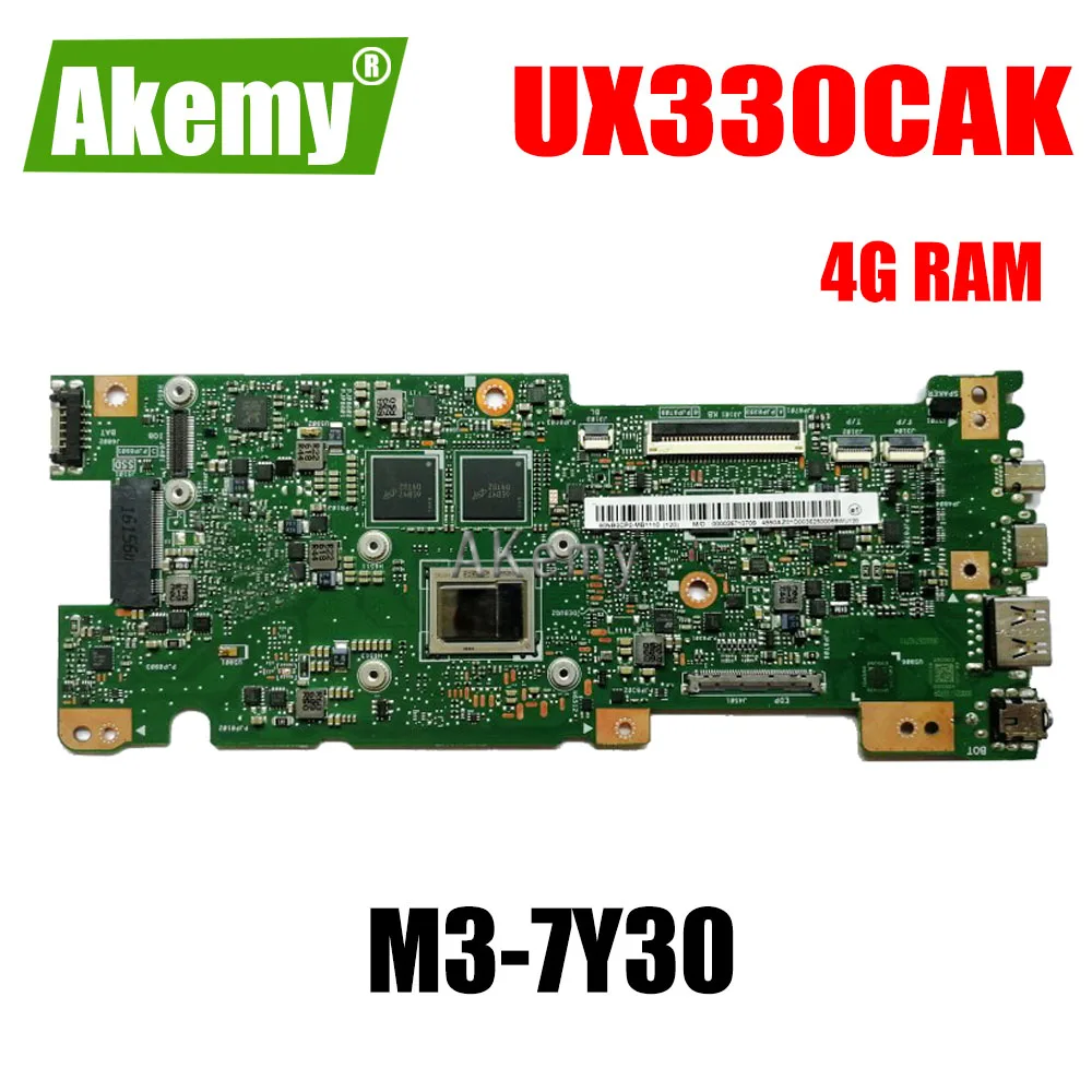 

UX330CAK MB._4G/RAM For Asus ZenBook UX330CAK UX330CA UX330C UX330 laptop motherboard M3-7Y30 test 100% work original mainboard