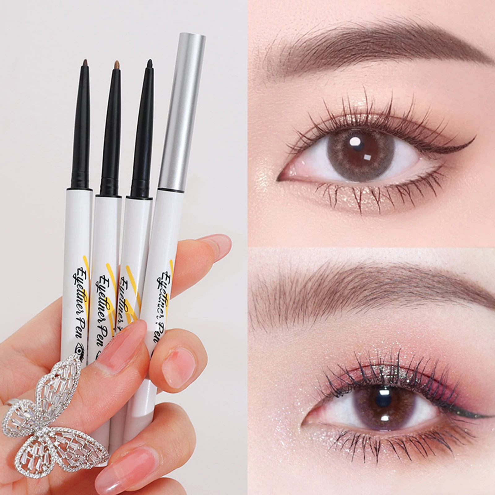 

Black Liquid Eyeliner Matte Eyeliner Pencil Quick Dry Waterproof Makeup Black Liquid Eye Liner Eyes Cosmetics Makeup Tool