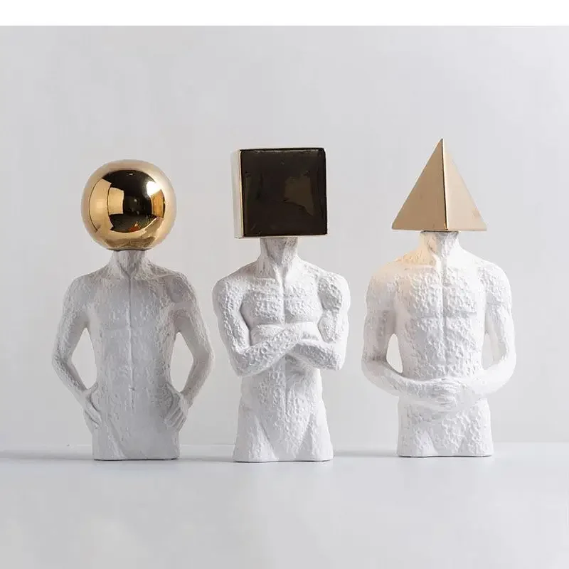 Статуя рисунка géométrique oeuvre te