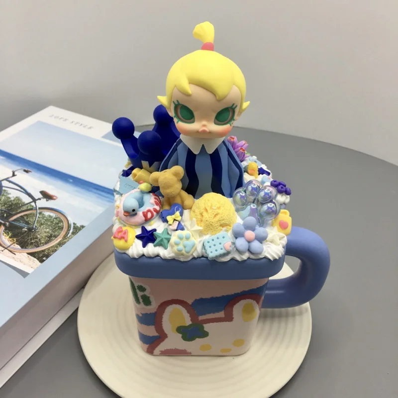 DIYPop Mart кружка с крышкой керамическая кофейная чашка для завтрака крем клей