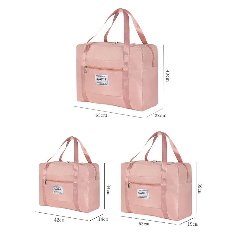 New Large Travel Bag Capacity Students Rolling Luggage Storage Bag Waterproof Folding Suitcase Wheels Trolley Moving Storage Bag