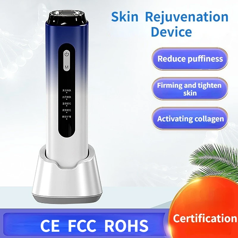 

RF Facial Lift Skin Instrument EMS Face Skin Whitening Tightening Rejuvenation Anti Aging Multifunctional Beauty Device
