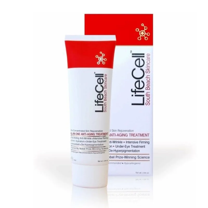 

Wholesale 75ML Lifecell South Beach All-in-one Anti-aging Treatment Cream Firming Fine Lines Spot Free Shipping