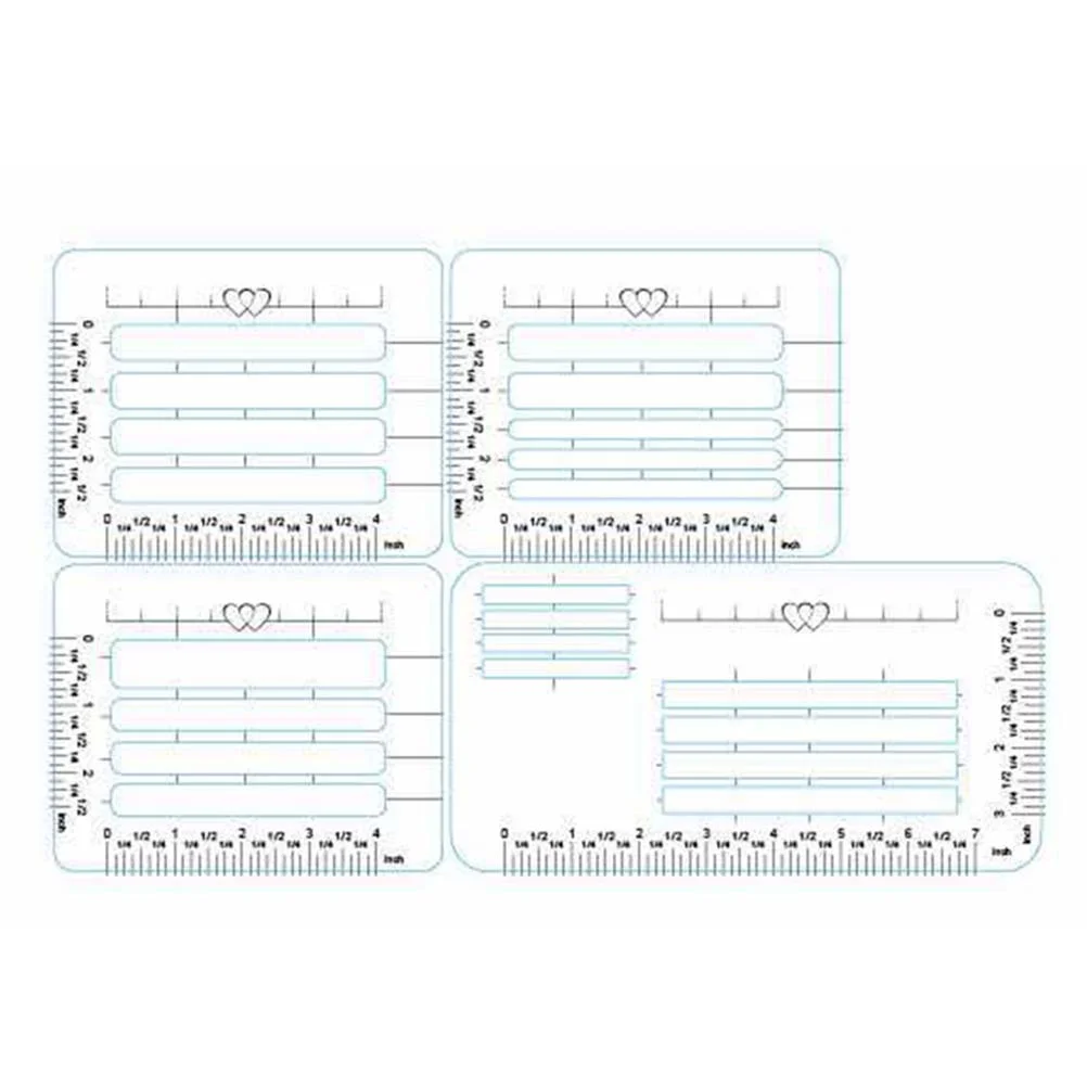 

4 Pcs Wedding Sets Lettermate Staples Wedding Envelopes Address Number Stencil Letter Molds Addressing Guide Template Lettering