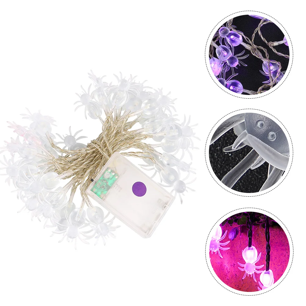 

1 Pc Spider Durable Prime Sturdy 30 Lamp String for Home Party