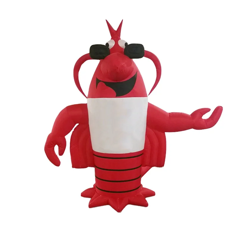 

Giant Red Inflatable Shrimp Model Advertising Inflatable Lobster Crawfish Balloon