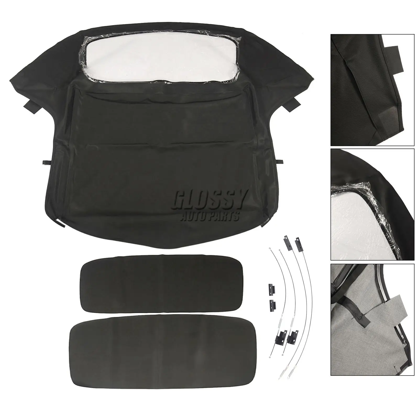 

AP03 Convertible Soft Top Black BM-33902 for BMW Z3 E36 1996-2002 54318411121 New