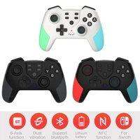 compatible nintendo switch pro%c2%a0support bluetooth controller for ns pro wireless gamepad joystick for switch pc with nfc 6 axis