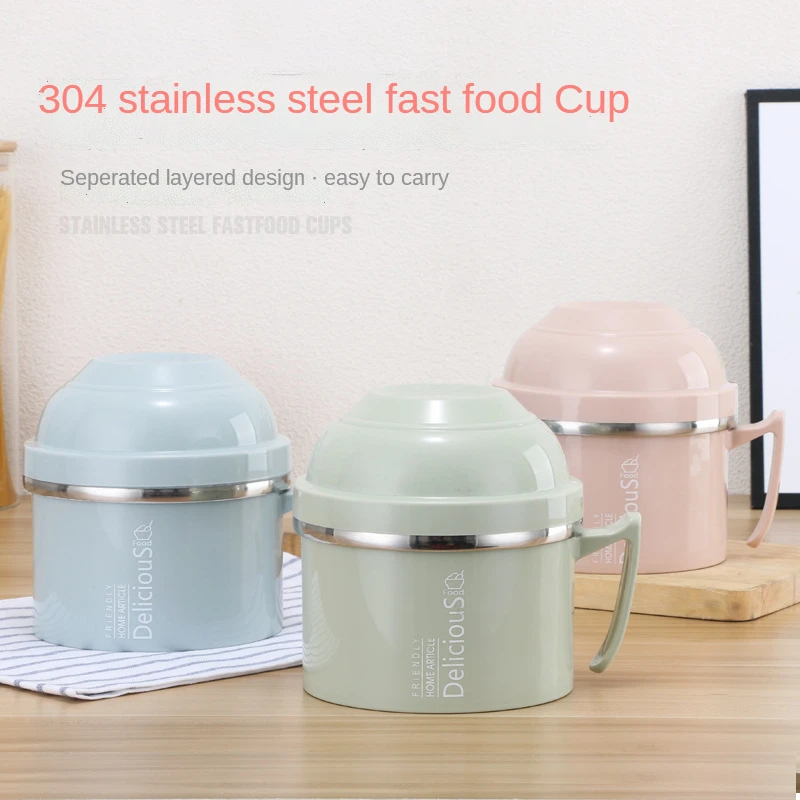 Термоемкость для еды изолированный термос супа бутылки Ланч-бокс из нержавеющей