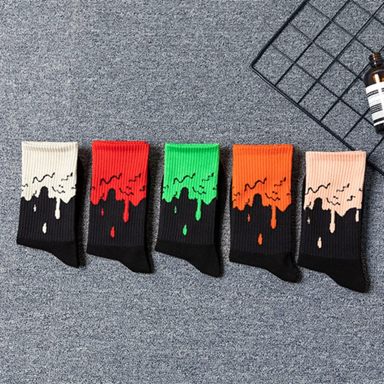 

Women Men Socks Unisex Fashion Hip Hop Hit Crew Socks Red Flame Blaze Power Torch Hot Warmth Street Skateboard Cool Cotton Socks