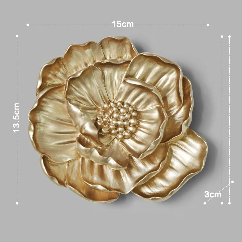 

3D цветочный декор из смолы