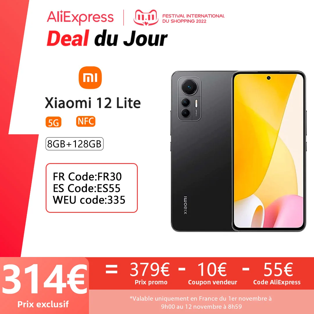 Cena Xiaomi 12 Lite Telefon, Global Edition, Snapdragon 778G, 6.55 Cali, 120Hz AMOLED, 108MP Potrójny Aparat, ładowanie 67W, NFC, Bateria 4300mAh Ceny Xiaomi 12 Lite Telefon, Global Edition, Snapdragon 778G, 6.55 Cali, 120Hz AMOLED, 108MP Potrójny Aparat, ładowanie 67W, NFC, Bateria 4300mAh
