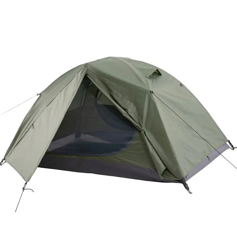 

2-3 People Backpacking Tent Outdoor Camping 4 Season Winter Skirt Tent Double Layer Waterproof Hiking Survival