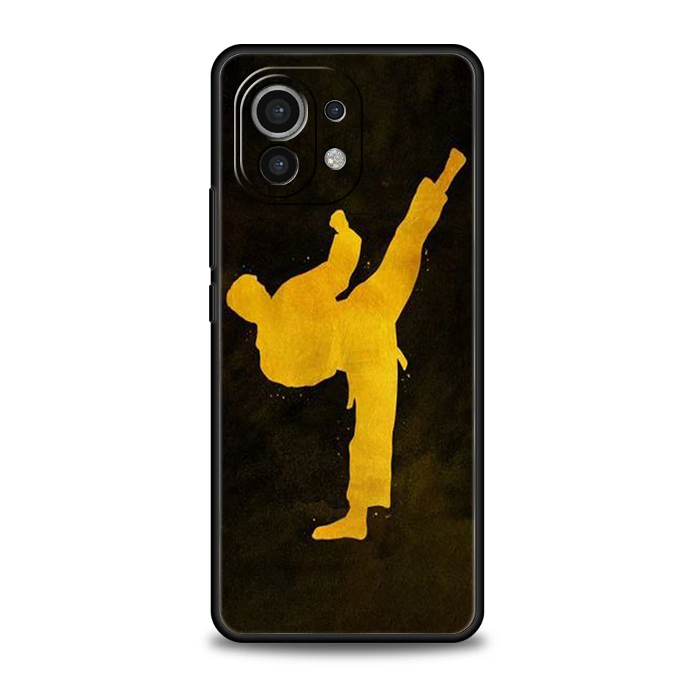 Чехол для телефона кунг-фу Тхэквондо-карате чехол Xiaomi Redmi Poco M4 M3 X3 X4 NFC Pro Mi 10 11 Ultra 10T