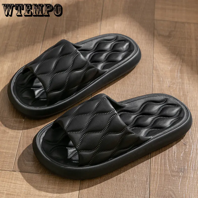 Women Slippers Bath Thick Platform Cartoon Flip Flops Non-Slip Beach Sandals Ladies Slides Indoor Breathable Dropshipping