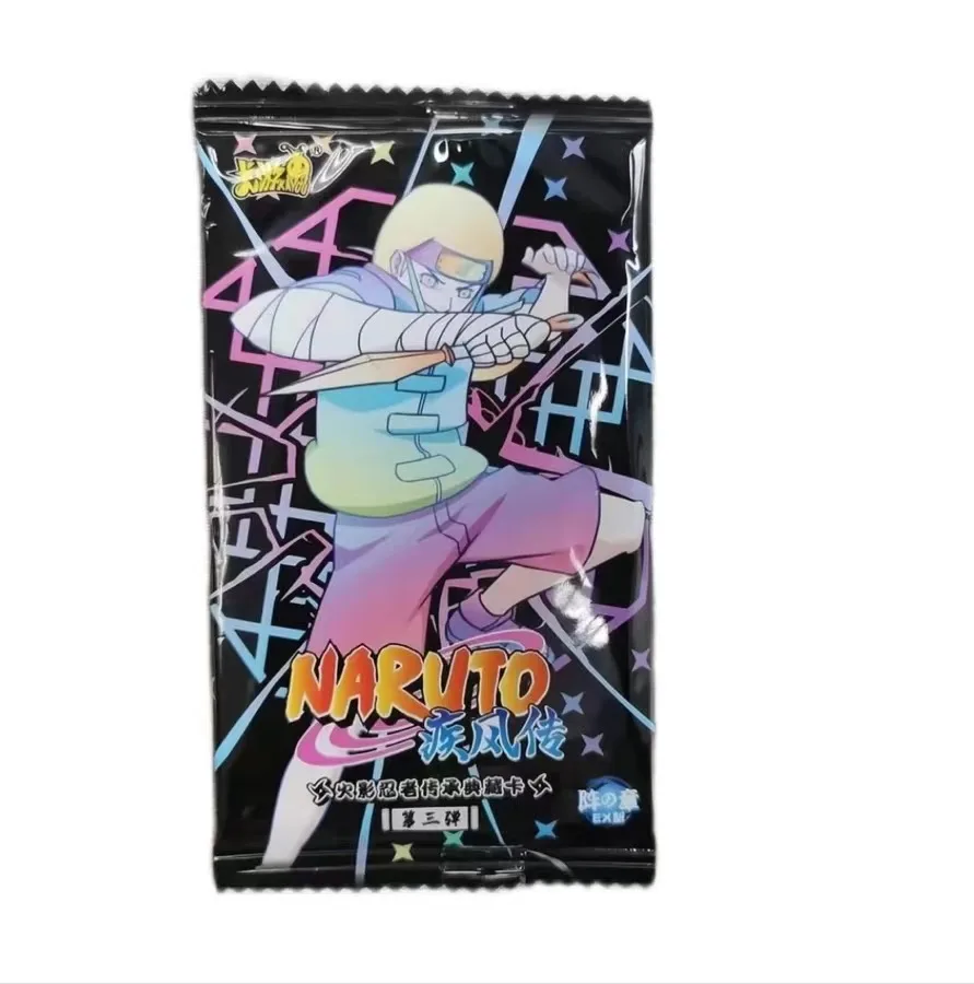 Фото Подлинная карта Kayou Naruto, редкие EX Packs, глава массива, коробка с добавлением SE BP SP, коллекционные карты, игрушка, подарок на день рождения №4