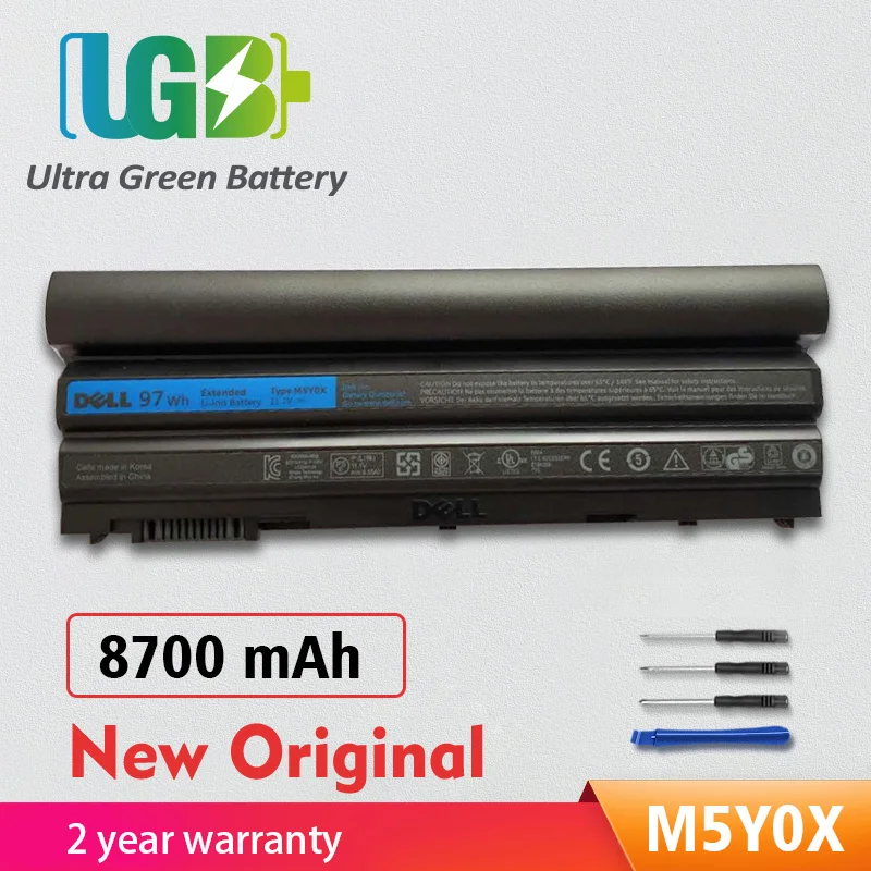 

UGB New Original M5Y0X Battery For DELL Latitude E6420 E6520 E5420 E5520 E6430 E5530 E5430 71R31 8858X NHXVW T54FJ X57F1 T54F3