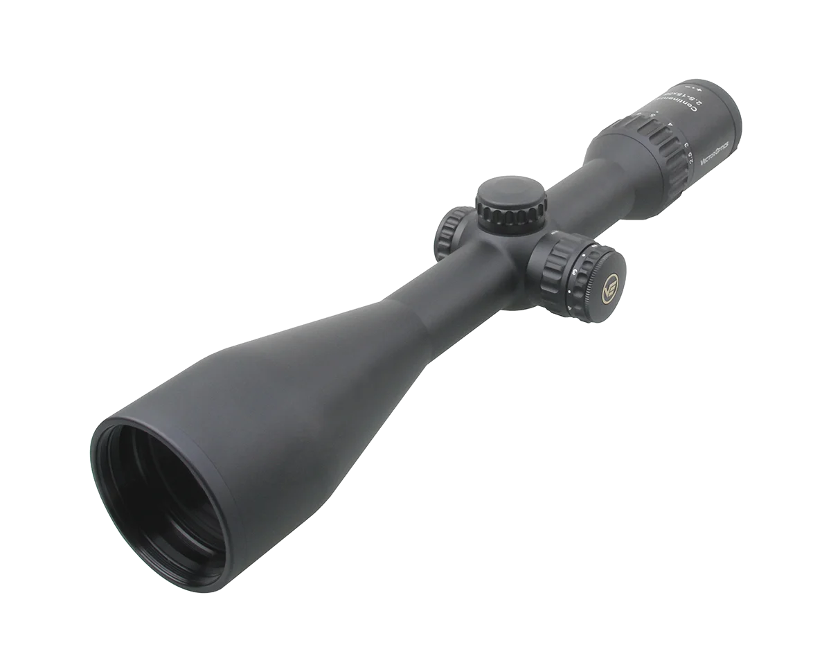 

Vector Optics Continental 2,5-15X56 SFP оптический прицел с очень маленьким искажением света и сверхнизкой дисперсией для охоты. 338