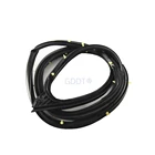 1 шт. резиновая накладка на дверь для Lancer Ex, уплотнительная лента для Lancer Gt, защита от погоды для Evo 10 X, на дверную раму с зажимами