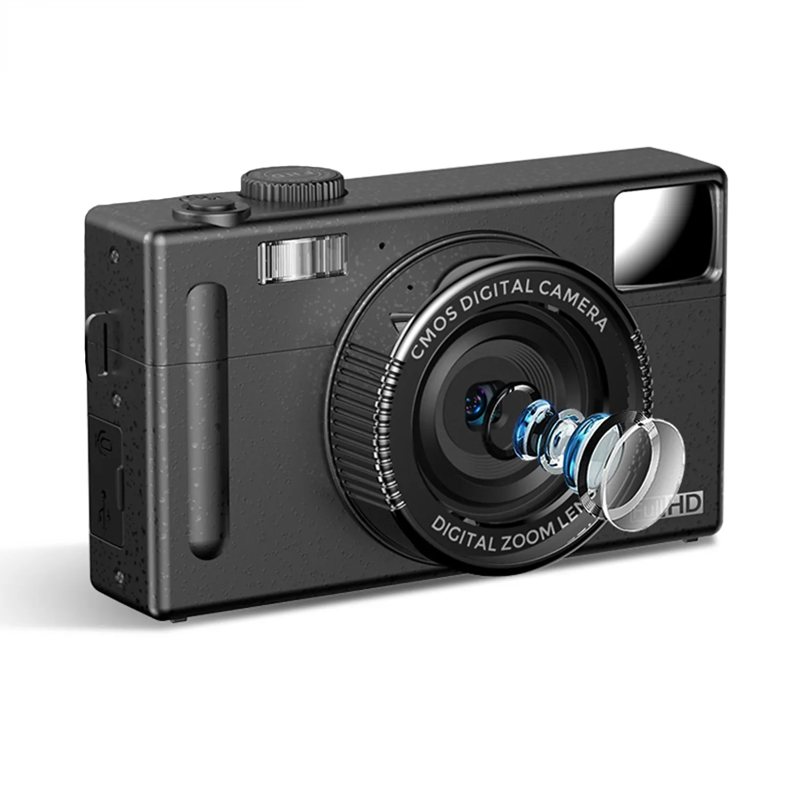 Enlarge 1080P 48MP Compact Digital Camera Video Camcorder 3.0
