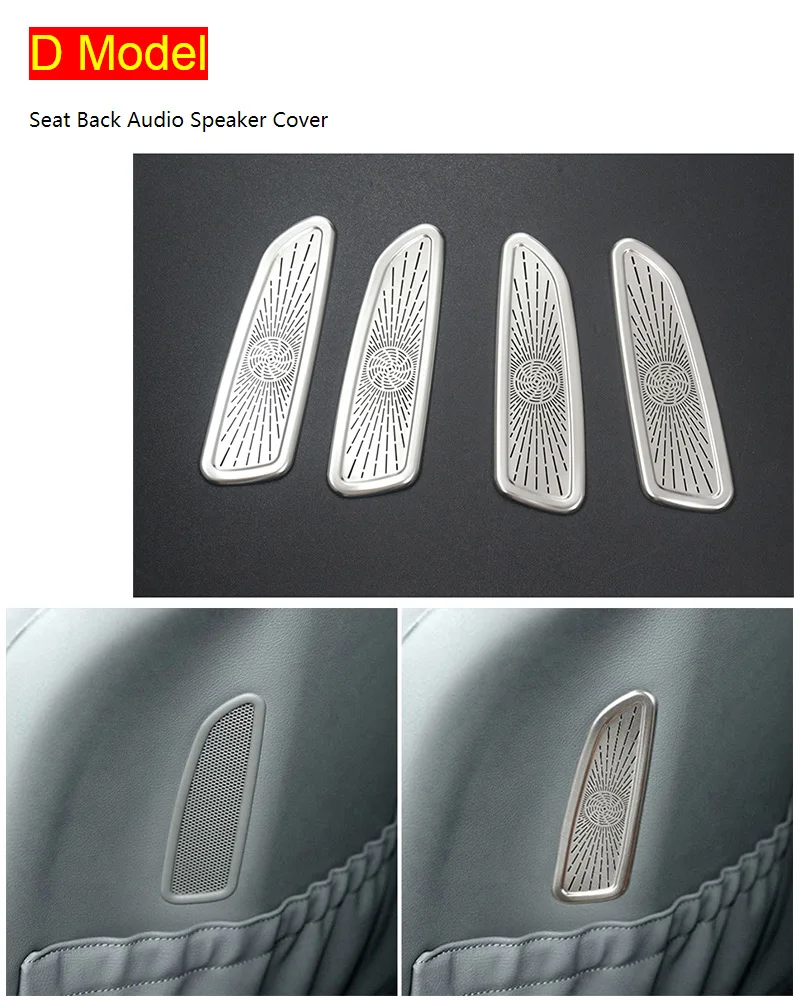 

Автомобильные аксессуары для Mercedes Benz S class W221 2008-2013, накладка на заднее сиденье, громкий динамик, защита от ударов, наклейки