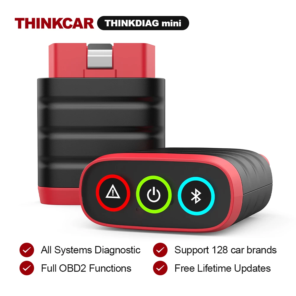 Thinkcar ThinkDiag Мини OBD2 Bluetooth сканер считыватель кодов все системы сканирования DPF SAS EPB