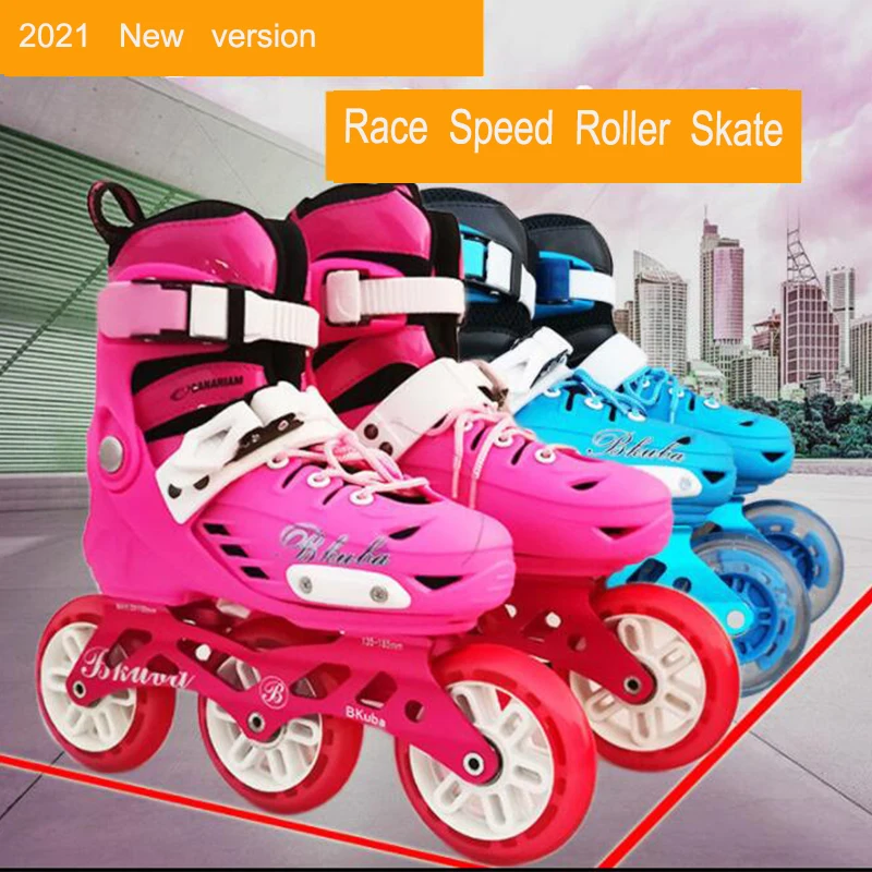 Профессиональный мужской женский гоночный скоростной ролик для катания на