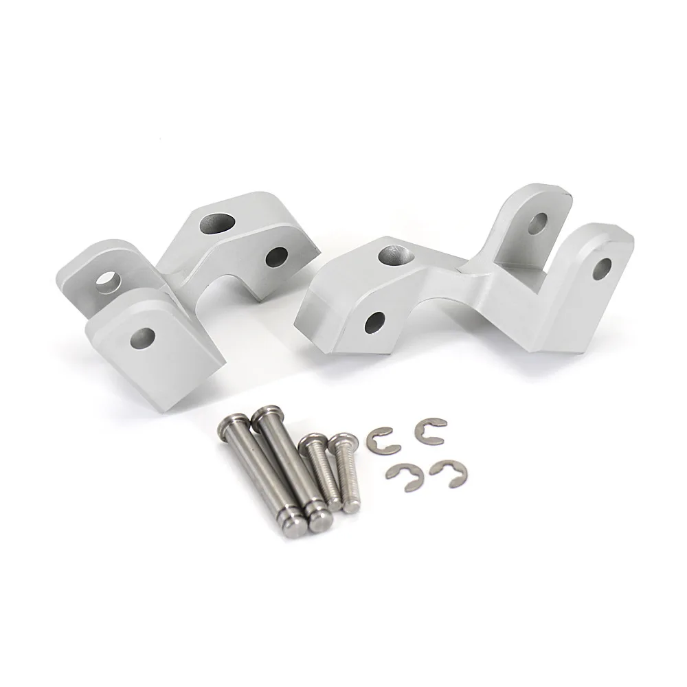 Аксессуар для опускания педали мотоцикла серебряная педаль пассажира