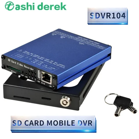 4-канальный видеорегистратор SDVR104 720P AHD DVR, мобильный видеорегистратор DVR, система безопасности автомобиля, поддержка школьного автобуса, такси